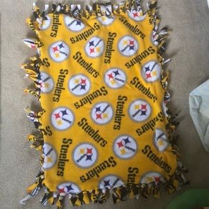 Steelers baby blanket